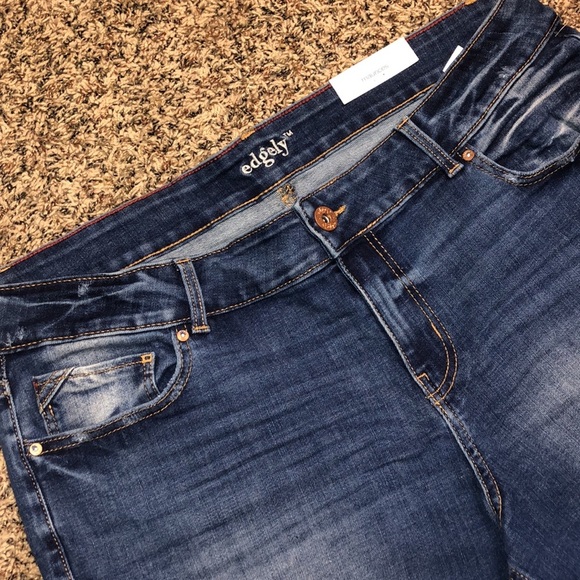 MAURICES EDGELY Plus Size Mid Rise Bootcut Stretch Jeans Size 20W | NWT! - Picture 4 of 7